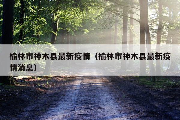 榆林市神木县最新疫情（榆林市神木县最新疫情消息）