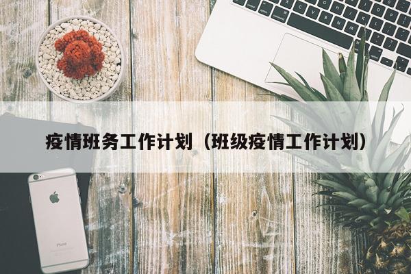 疫情班务工作计划（班级疫情工作计划）