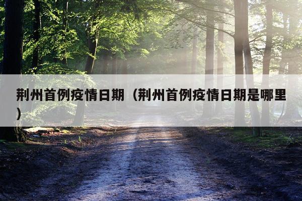 荆州首例疫情日期（荆州首例疫情日期是哪里）