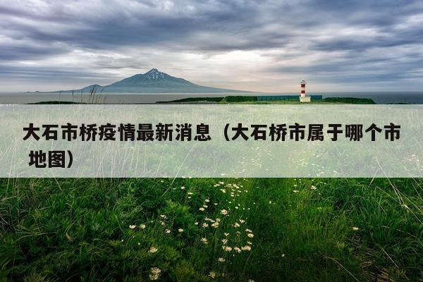 大石市桥疫情最新消息（大石桥市属于哪个市 地图）