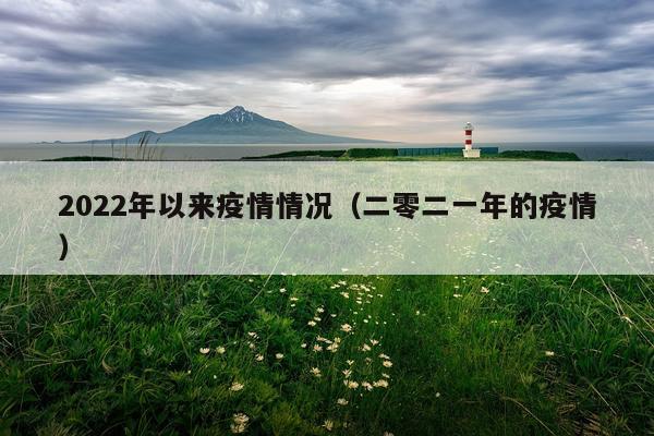 2022年以来疫情情况（二零二一年的疫情）