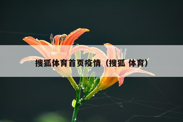 搜狐体育首页疫情（搜狐 体育）