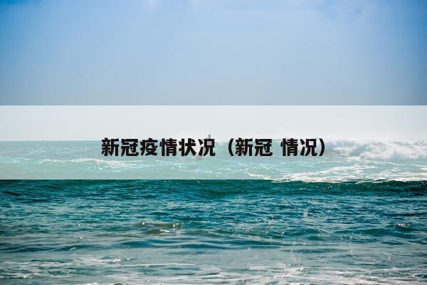 新冠疫情状况（新冠 情况）
